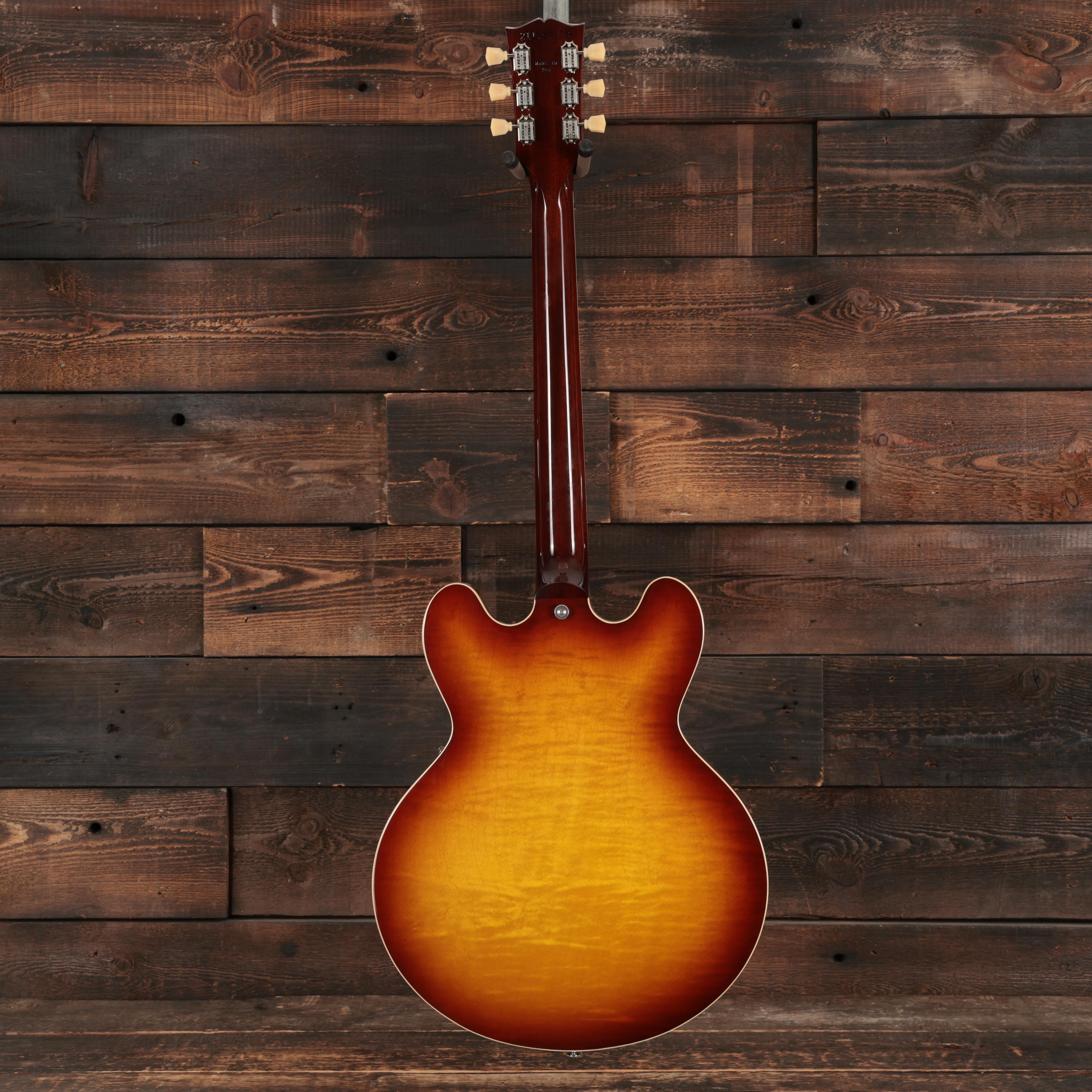 Gibson ES-335 Figured Semi Hollow Electric Guitar in Iced Tea